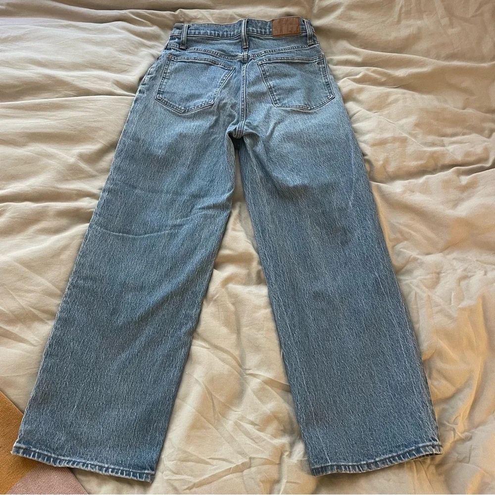 Madewell The Perfect Vintage Wide-Leg Crop Jean Knoxville Wash Size 26 - Picture 8 of 12